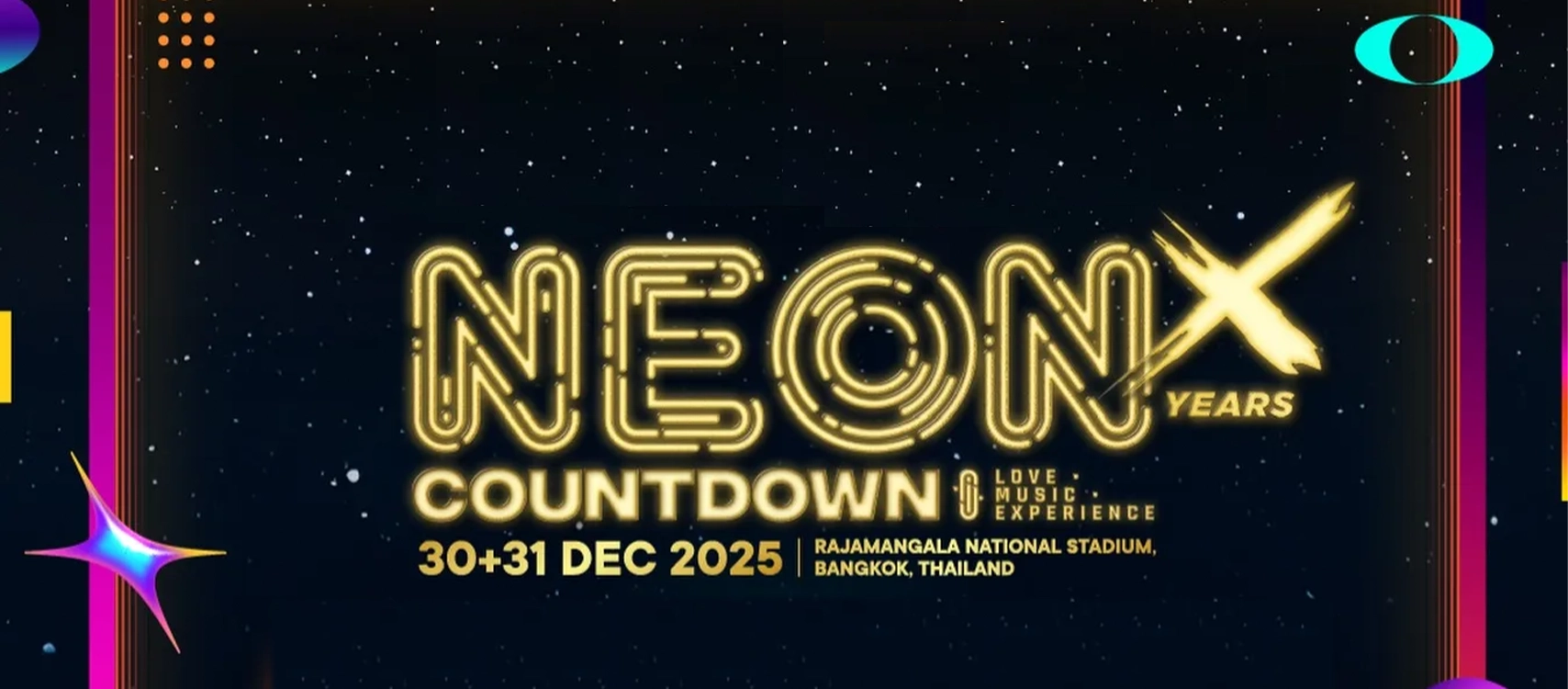 NEON COUNTDOWN 2025